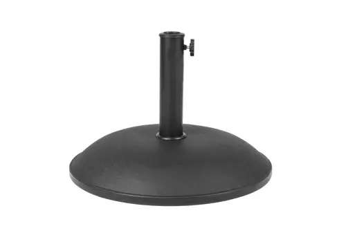  Bolero Base de parasol en béton | noir | 20 kg | 37,8 (h) x 40,9 (l) cm 