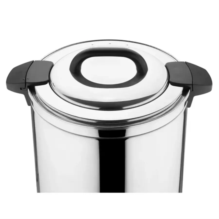Energiesparender Wasserkocher | 20 Liter | Edelstahl & Kunststoff | 58,7 (H) x 38 (B) cm