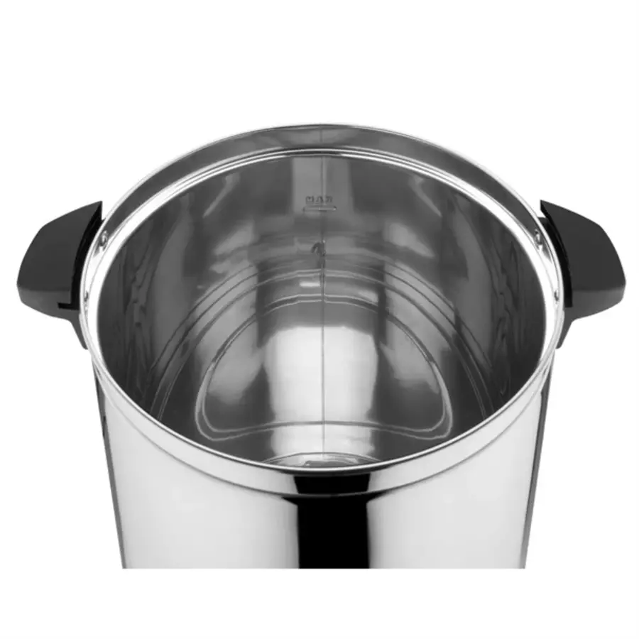 Energiesparender Wasserkocher | 20 Liter | Edelstahl & Kunststoff | 58,7 (H) x 38 (B) cm