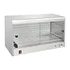 Vitrine chauffante économique 60 produits | Acier inoxydable 430 | 43,3 (h) x 74,4 (l) x 36,3 (p) cm