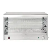 Spar-Wärmevitrine 60 Produkte | Edelstahl 430 | 43,3 (H) x 74,4 (B) x 36,3 (T) cm