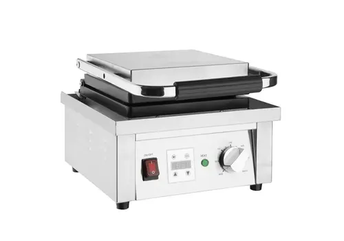  Buffalo Gaufrier commercial | acier inoxydable | 24,5 (h) x 32,5 (l) x 40 (p) cm 