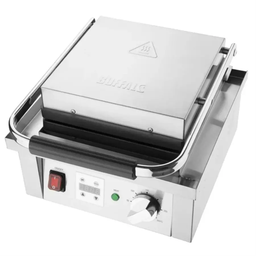 Gewerbliches Waffeleisen | Edelstahl | 24,5 (H) x 32,5 (B) x 40 (T) cm