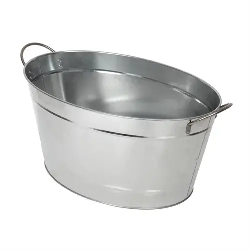  HorecaTraders Beaumont | galvanized steel champagne bowl 