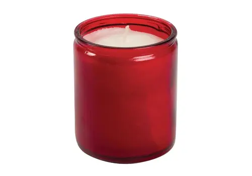  HorecaTraders Bolsius | Bougie Starlight | Rouge | (8 pièces) 