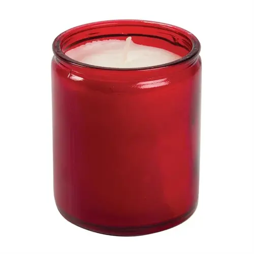  HorecaTraders Bolsius | Bougie Starlight | Rouge | (8 pièces) 