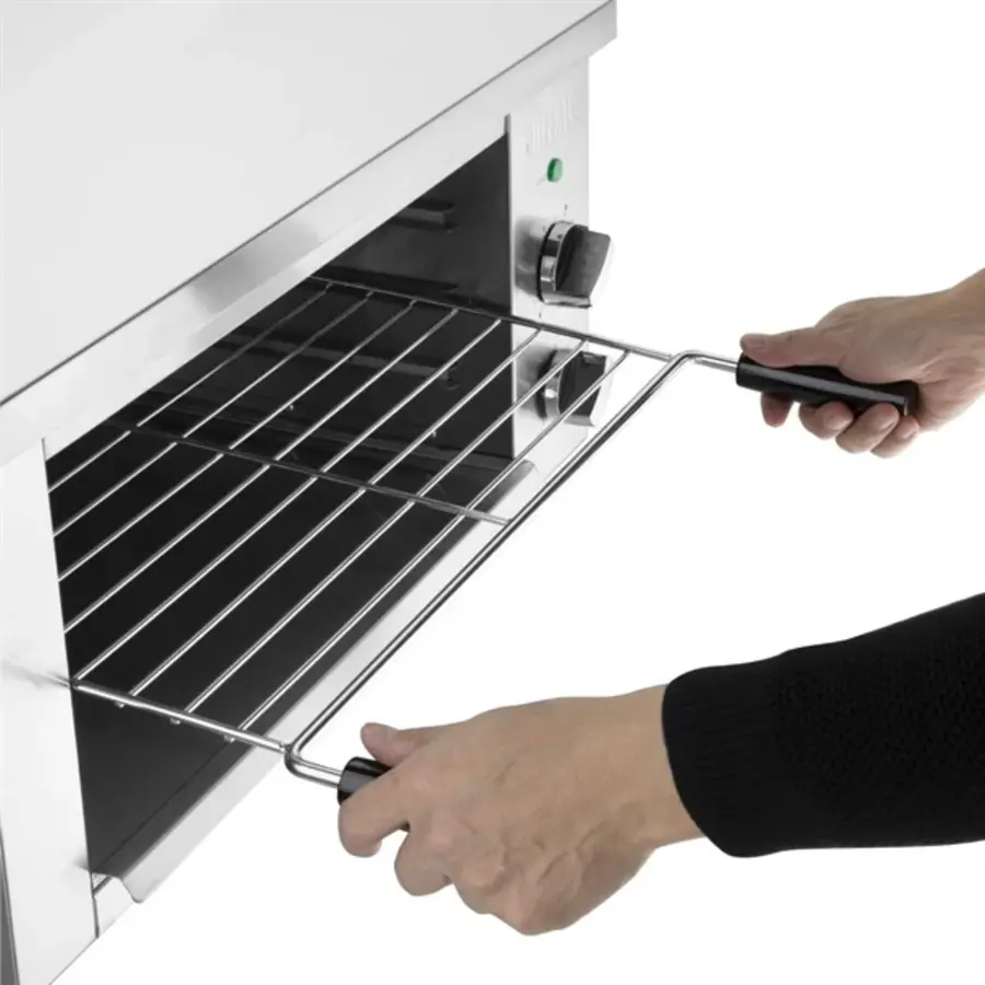 Salamandergrill | Edelstahl | 230V | 29,2 (H) x 63,95 (B) x 36,05 (T) cm