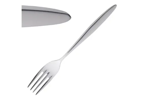  Olympia Saphir dessert fork | Stainless steel | (12 pieces) 