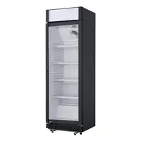 Aufrechte Kühllichtbox | Lackierter Stahl und Glas | 346L| 193,5 (H) x 62 (B) x 63,5 (T) cm