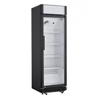 Aufrechte Kühllichtbox | Lackierter Stahl und Glas | 346L| 193,5 (H) x 62 (B) x 63,5 (T) cm