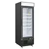 Polar Polaire | Congélateur vertical à vitrine série G | 412 litres | Noir