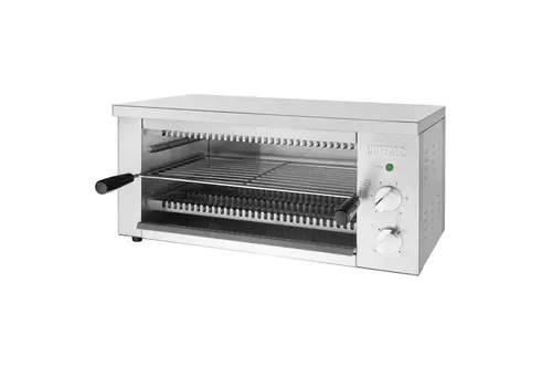  Buffalo Salamander Grill | Edelstahl | 230V | 29,2 (H) x 64 (B) x 36 (T) cm 