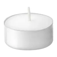 Bougies chauffe-plat 4 heures | 200 pièces | 8,5 (h) x 21 (l) x 38,5 (p) cm