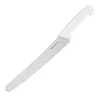 Hygiplas serrated pastry knife | White | 25.4cm