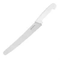 serrated pastry knife | White | 25.4cm
