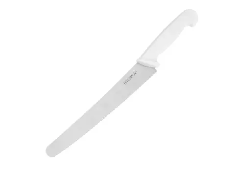  Hygiplas gekarteld gebakmes | Wit | 25,4cm 
