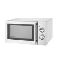 Light duty microwave | Stainless steel | Grill function | 23L | 28.1(h)48.3(w)39.6(d)cm