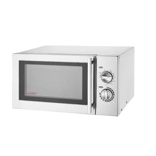  Caterlite Light duty microwave | Stainless steel | Grill function | 23L | 28.1(h)x48.3(w)x39.6(d)cm 