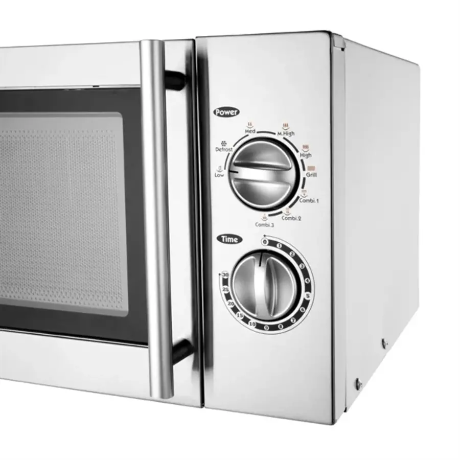 Micro-ondes léger | acier inoxydable | Fonction gril | 23L | 28,1(h)48,3(l)39,6(p)cm