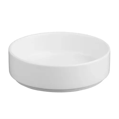  Olympia Whiteware bowl with flat walls | 6 pieces | Porcelain | 15,2(Ø)cm 