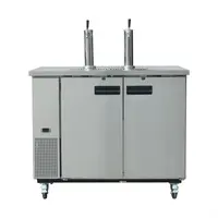 Polar G-Series| direct draw fust bierdispenser |Dubbel | RVS | 143,8 x 124,7 x 62cm