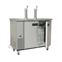 Distributeur de bière à fût à tirage direct Polar G Series | Double | Acier inoxydable | 143,8 x 124,7 x 62 cm