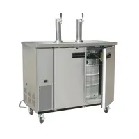 Polar G Series| direct draw keg beer dispenser | Double | Stainless steel | 143.8 x 124.7 x 62cm
