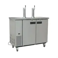 Distributeur de bière à fût à tirage direct Polar G Series | Double | Acier inoxydable | 143,8 x 124,7 x 62 cm