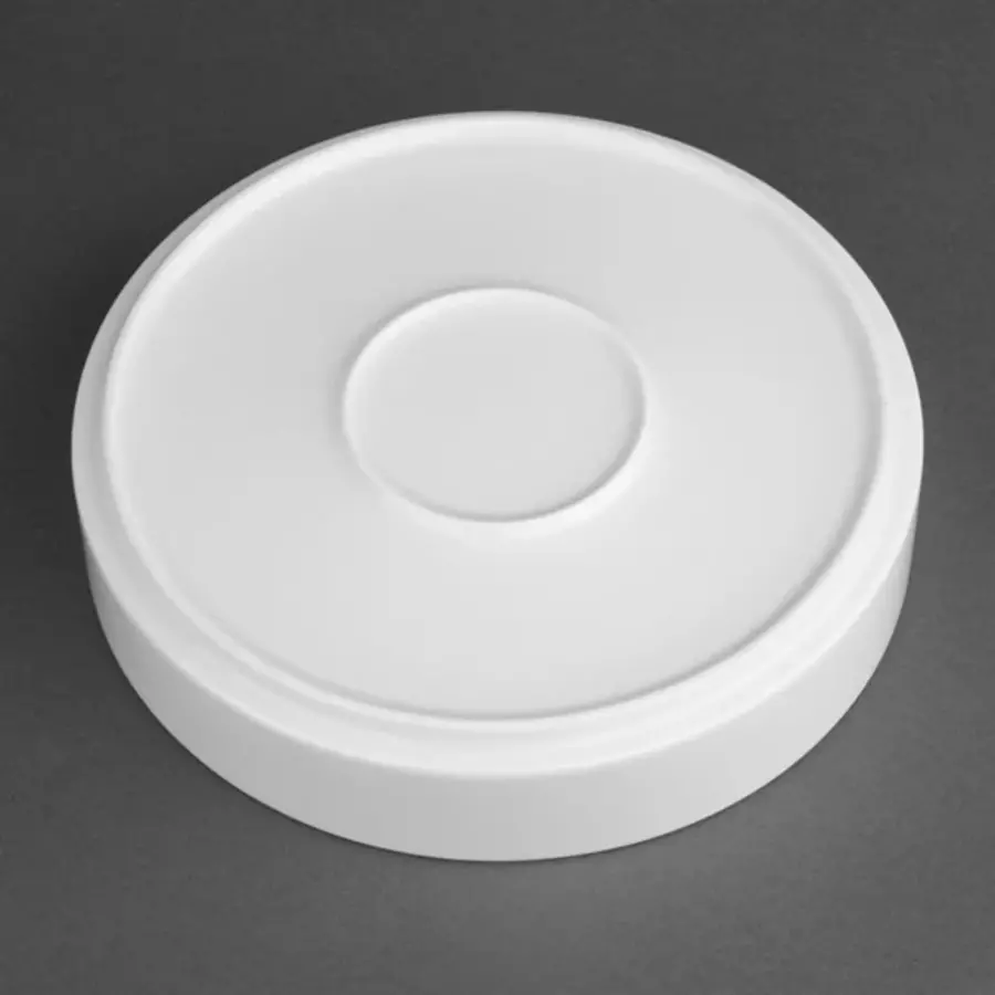 Weißware-Schüssel mit glatten Wänden | 4 Stück | Porzellan | 21,5(Ø)cm