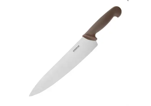  Hygiplas couteau de chef marron | 25 cm 