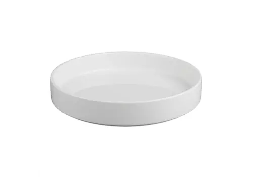  Olympia Whiteware bowl with flat walls | 4 pieces | Porcelain | 27(Ø)cm 