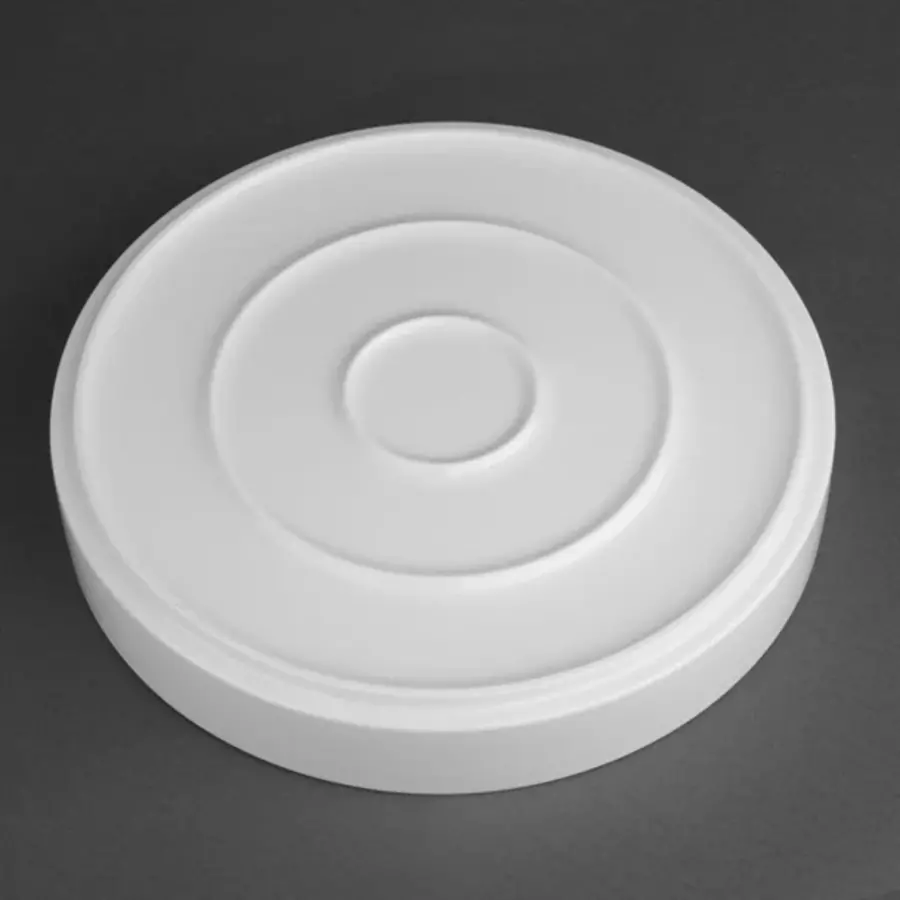 Weißware-Schüssel mit glatten Wänden | 4 Stück | Porzellan | 27(Ø)cm