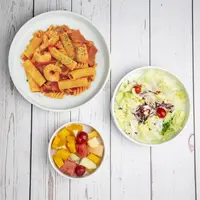 Bol en faïence à parois plates | 4 pièces | Porcelaine | 27(Ø)cm