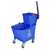 Jantex Jantex | 30-Liter-Wischeimer mit Fußpedalauslösung | Blau
