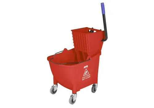  Jantex Jantex | 30ltr mop bucket with foot pedal release | red 