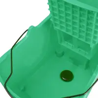 Jantex | 30ltr mop and bucket with foot pedal release | green