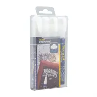 Wasserfester Kreidemarker | Glas + Tafel | Weiß | 14,7 (H) x 7,8 (B) x 1,5 (T) cm