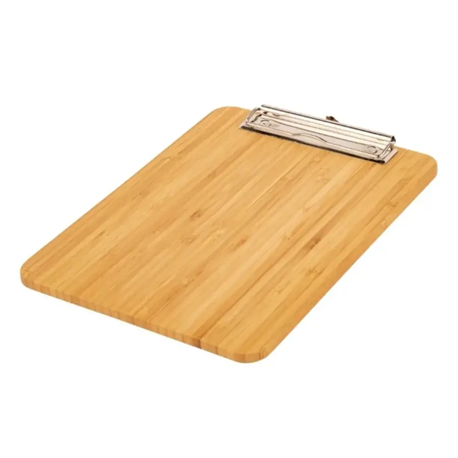 Presse-papiers en bambou A5 | Bois | 24,5 (h) x 18,5 (l) x 33 (p) cm