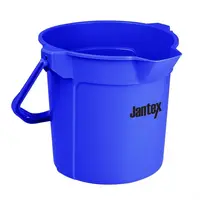 Jantex | blauwe maatemmer met schenktuit | 10ltr