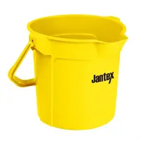 Jantex | yellow measuring bucket with spout | 10ltr