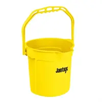 Jantex | yellow measuring bucket with spout | 10ltr
