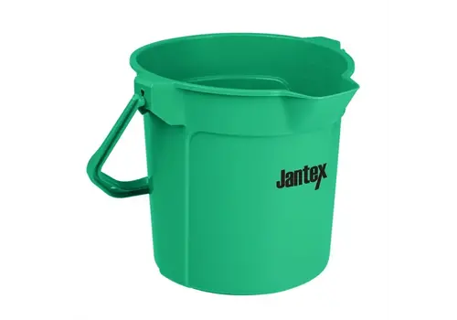  Jantex Jantex | groene maatemmer met schenktuit | 10ltr 
