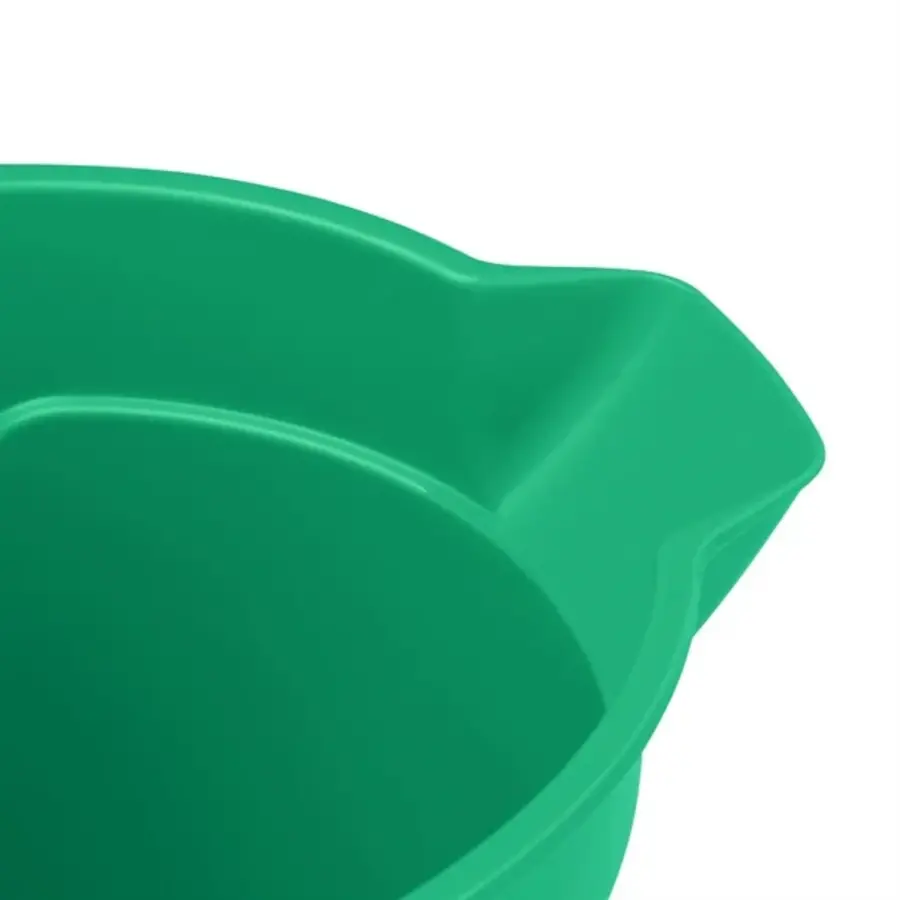 Jantex | green measuring bucket with spout | 10ltr