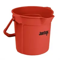 Jantex | rode maatemmer met schenktuit | 10ltr