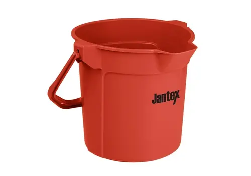  Jantex Jantex | red measuring bucket with spout | 10ltr 