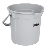 Jantex | grey measuring bucket with pouring spout | 14ltr
