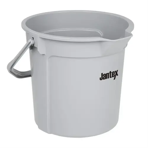  Jantex Jantex | seau doseur gris avec bec verseur | 14 litres 