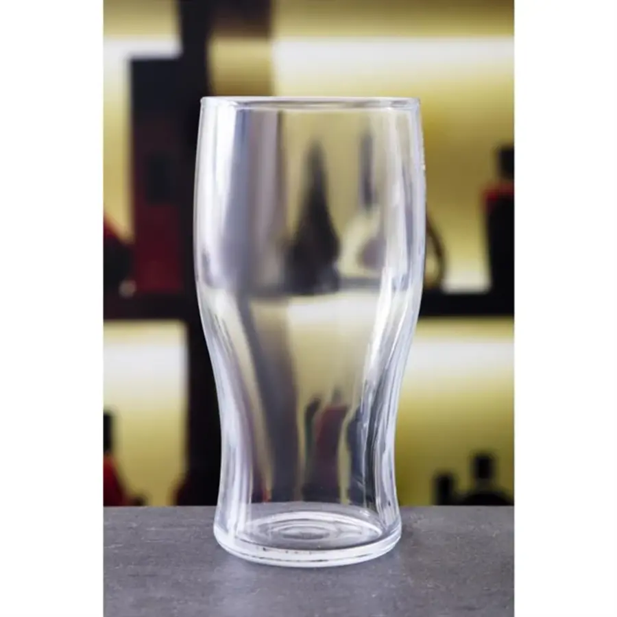 Verres à bière Tulip marqués CE | 591 ml | (24 pièces)