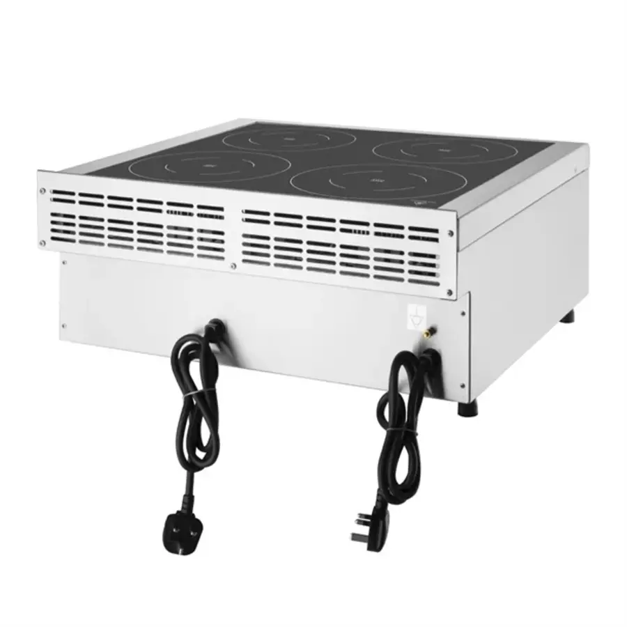 Buffalo | 600 Serie 4 Zone Inductiekookplaat 2 x 3kW