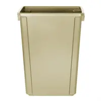 Jantex | poubelle étroite beige | 60 litres